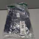 Makkrom Men's Casual Cotton Linen Button Down Shirts Cuban Guayabera Shirt Long Sleeve Summer Beach Tops (Medium, Navy)