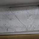 Marble Cutting Board, Pastry Board For Kitchen, Carrara White Marble Slab Gift With Non-Slip Feets, 12x20 Inch, 1 Piece