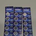 PGSONIC CR2016 3V Lithium Coin Battery (15-Pack), Powerful, Reliable and Leak-Free