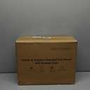 Outdoor Heated Cat House in Winter, Extremely Insulated & Weatherproof, Elevated Feral Cat Shelter with Waterproof Eaves & Escape Door for Outside Stray Barn Cat (Dark Grey, S) (16.5"L x 12.6" W x 17.7"H)