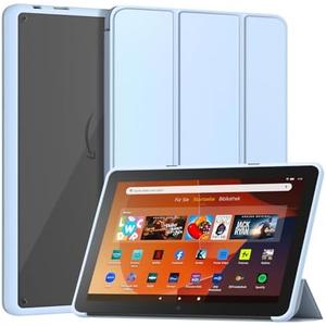 Sanyetral 10.1inch Tablet Case with Auto Wake/Sleep and Two Angle Stand, Incompatible with TCL Nokia -Light Blue