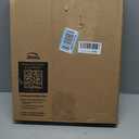 Bemis 500EC Durable Wood Toilet Seat with Easy Clean Hinges, Made in USA, Round, Biscuit