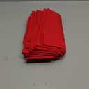 Cloth Napkins Set of 6, 100% Cotton Dinner Napkins for Everyday Use Reusable, Perfect as Christmas Thanksgiving Dining Kitchen Table Decoration (Red)