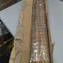 UNISHADES Cordless Bamboo Roman Shades for Windows, Blinds Size (30.5" W 48" H) Colour (Highfield Teak)