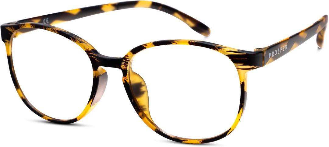 Prospek ARTIST Blue Light Blocking Reading Glasses +1.0 Diopters - Reduce Eye Strain & Headaches - Computer/ Gaming Eyewear Men Women - Clear Lens Anti Glare - Professional Readers