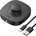 Compatible with Ring Gen3 Charger Size 8, Fast and Safe Charging Dock with USB-C Cable, Travel-Friendly Design for Smart Ring (Black)