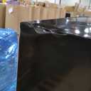 Commercial Beverage Refrigerator, 24.5 Inch 15 Cu. Ft. Drink Fridge, Display Refrigerator with Glass Door, Commercial Display Fridge with 4 Adjustable Shelves, for Shops, Restaurants, Bars (Black)