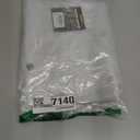 Barossa Design Small Shower Curtain for Shower Stall Size 36 x 72 inches, PEVA - Waterproof, Eco-Friendly, Non-Toxic, Odorless, PVC Free, Metal Grommets (Clear)