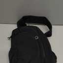 Sling Bag Nylon Crossbody Bags for Women with Anti-theft RFID Blocking Pocket Cross Body Purse Adjustable Shoulder Strap (Large, Large Black)