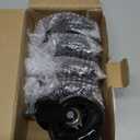 RidRed Office Chair Wheels - Replacement Rubber Wheels - Universal Fit 3 Inch Casters, Heavy-Duty Chair Casters, Noise Free, Fits 98% Chair, for All Floor (5) (Transparent)