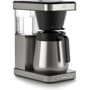 OXO Brew 8-Cup Coffee Maker - Single-Serve & Carafe, Thermal Stainless Steel, SCA Certified