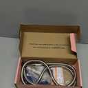 Cobbe Filtered Shower Head with Handheld, 6 Spray Modes, Water Softener Filters - Remove Chlorine, Reduce Dry Skin - Brushed Nickel