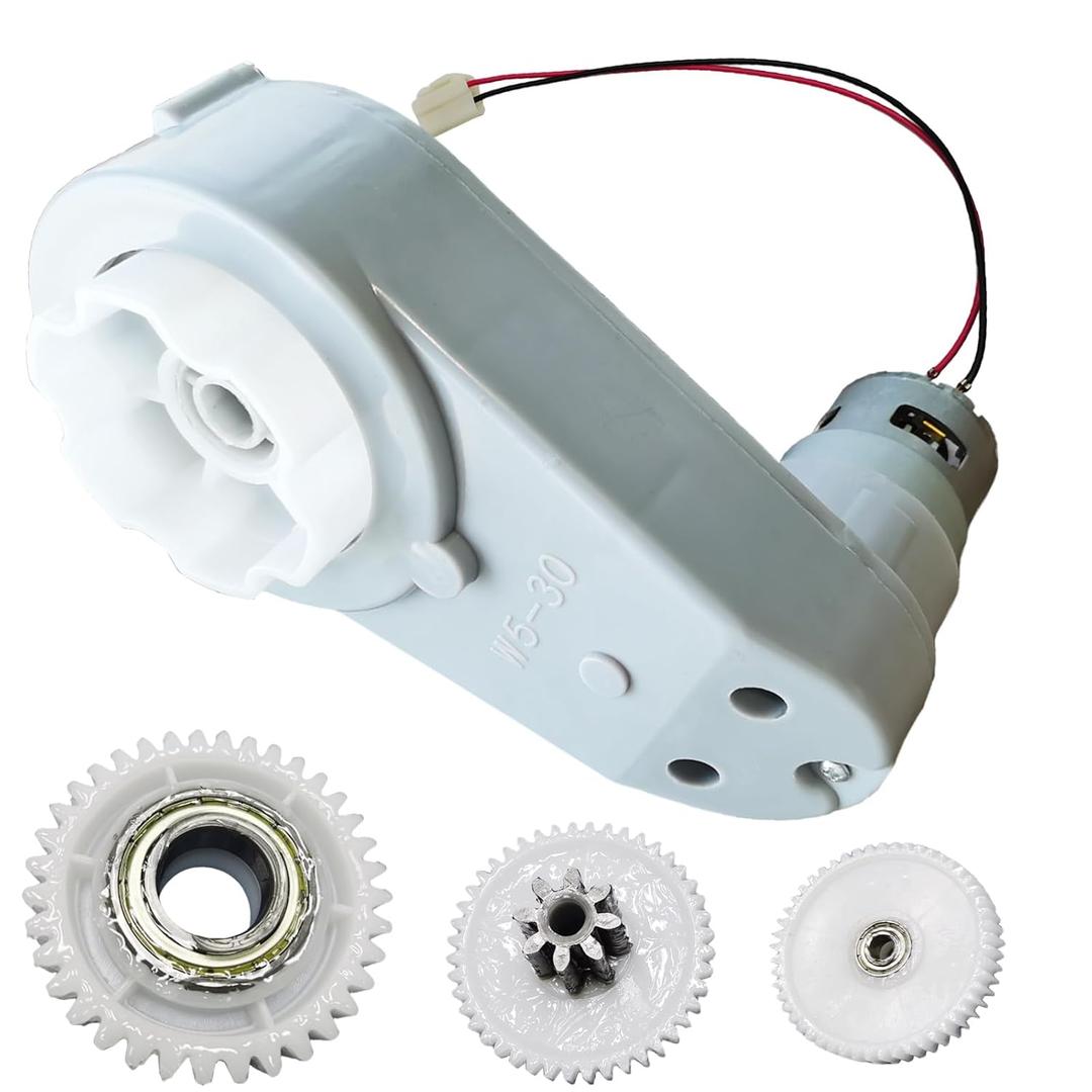 24V Motor RS775 Gearbox Replacement Parts for Ride On Toys Car High Speed Power Wheels Motors Upgrade High Torque DC Motor Parts for Kids Electric Car Upgrade Accessories