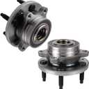 KUSATEC 513275 2PCS Front/Rear Wheel Bearing and Hub Assembly Fit for Ford Edge Flex Taurus 2010-2019, Lincoln MKS MKT MKX 2009-2019, 5 Lug Bolts w/ABS