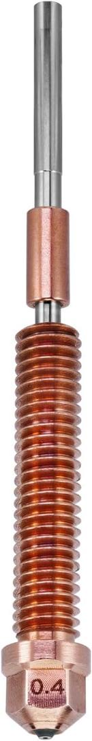 Quick-Swap Tungsten Carbide Nozzle 0.4mm for Creality K2 Plus Combo/Hi Combo 3D Printer, High Thermal Conductivity Abrasion Resistance