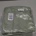 MIULEE Sage Green Round Linen Polyester Tablecloth with Decorative Cutouts Spring Waterproof Stain Resistant & Shrink-Proof Table Cloth 60x60 inch Farmhouse Style for Dining Wedding and Outdoor