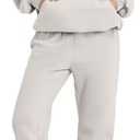 ANRABESS Womens 1 Piece Outfits Lounge Jogger Sweatpants Y2K Tracksuit Sweatsuit Set Fall Clothes L