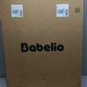 Babelio Baby Gate for Doorways and Stairs, 36 Tall Pet Gate, PressGuard P7 with Auto Close Design, 29"-43" Wide Easy Install Pressure Mounted, Safety Gate Door for Child and Pet, White