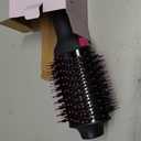 Hair Dryer Brush Blow Dryer Brush in One, Upgraded 4 in 1 Hair Dryer and Styler Volumizer with Negative Ion Anti-frizz Ceramic Titanium Barrel Hot Air Hair Straightener Brush