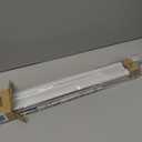 LazBlinds Cordless White 1" Room Darkening Vinyl Mini Blinds, 29" W X 48" H Horizontal Window Blinds for Home, Cordless Shades for Indoor Windows