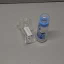 Hands-Free Baby Bottle - Anti-Colic Nursing System 9 oz Baby Bottle with Fast Flow Nipple/Teat 3m+ with Tube Straw Feeding System for Toddler (1 Bottle - Blue)