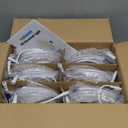 VOLISUN 12 Pack 6 inch Recessed Lighting, 5CCT LED Recessed Light with Junction Box, 2700K-5000K Selectable, 13W Eqv 120W, 1080LM Dimmable Canless Wafer Downlight, LED Ceiling Light ETL Certificated (White)