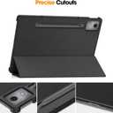 for Lenovo Idea Tab Pro Tablet 2025 Case,high qualit Hard Shell, Lightweight,Quality PU,Scratch Resistant,Black for Tablet 12.7 inch-Black