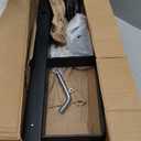 ECOTRIC Spare Tire Mount Carrier 24-Inch Universal Fit for SUV ATV UTV RV Truck Car w/Standard 2'' Receiver Trailer Hitch Tire Carrier Bracket