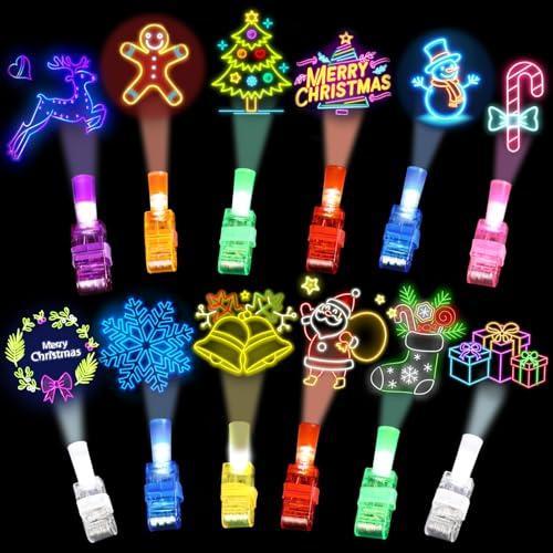 YUGYNNSI 32 Pack Easter Easter Finger Lights - Glow Toys Bulk for Boys Girls Toddler Egg Hunt Party Favors Gifts