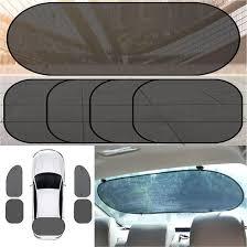 Auto Foldable Front Back Side Window Sun Shade w Suction Cup