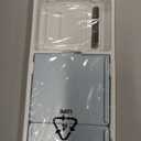 Samsers Multi-Device Foldable Bluetooth Keyboard with Touchpad, Rechargeable Dual-Mode(2.4G+BTx2) Wireless Keyboard with Holder, Portable Folding Keyboards for Android Windows iOS Mac OS - Blue