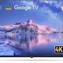 FPD 65-Inch Smart TV, 4K LED Google TV with Google Play Built-in Google Cast, HDR 10, MEMC, Voice Remote, Dolby Audio, UHD Flat Screen Television (CG65-C3)