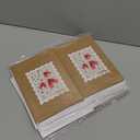 easykart labels 36 Christmas Greeting Cards with Foiling on Kraft Paper with Envelopes,5.75 x 4.25 Inch Merry Christmas Cards with Seal Stickers for Friends, Family and Loved Ones