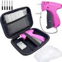 Tagging Gun for Clothing with Case, Standard Retail Price Tag Attacher Gun for Clothes, Clothing Tag Gun Kit with 6 Needles & 1600 1-in Barbs Fasteners (Not Stitch Gun)
