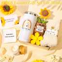 Mothers Day Gifts for Mom, Best Mom Birthday Ideas for Women Unique Mother's Day Relaxing Baskets for Mother, Crochet Sunflower New Mama Thank You Gifts for Wife Women Her from Daughter Son Husband