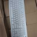 Logitech MK295 Silent Wireless Mouse & Keyboard Combo
SilentTouch, Full Numpad, Optical Tracking, Wireless, 90% Less Noise, QWERTY UK English Layout - White