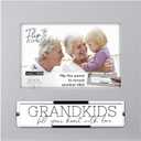 4x6 Grandkids FlipIt Expressions Gray Picture Frame