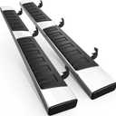 AUTOSAVER88 Running Boards Compatible with 2009-2018 Dodge Ram 1500 Quad Cab, 2019-2024 Ram 1500 Classic, 6 inches Side Step Nerf Bars Side Bars (Silver)