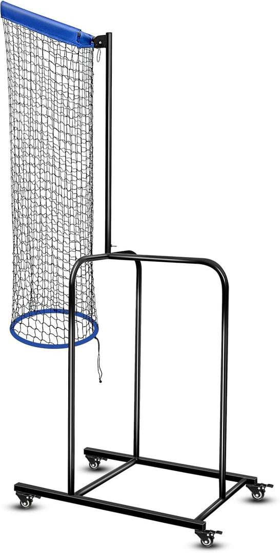 Leyndo Volleyball Setter Trainer Net Adjustable Angle Volleyball Target Net for Indoor and Outdoor Practice Sturdy Footed Base Training Equipment