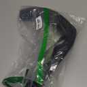 SEG Direct Car Steering Wheel Cover Universal Standard Size 14.5-15 inch, Black Microfiber Leather