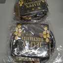 2 x 96PCS 5th Birthday Party Plates Set Black and Gold Theme Decorations Include Black Gold Plates and Napkins Forks for 5 Year Old Boys Girls Birthday Party Supplies Serves 24 Guests