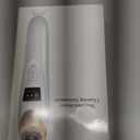 Blackhead Remover Vacuum - Professional Blackhead Extractor for Face with 3 Adjustable Suction Levels, USB Rechargeable Pore Cleaner, and 5 Interchangeable Probes (White)