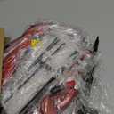 Outdoor Christmas Decorations, Solar Lighted Joy Snowman Reindeer Santa Claus Yard Sign Garden Stakes Xmas Holiday Decor for Patio Lawn Outside