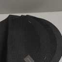 Round Tablemat - Basketweave-Black