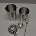 Cocktail Shaker, 27OZ Martini Shaker, Drink Shaker, Cocktail Shaker Set 6 Pcs,Boston Shaker, Bar Set, Cocktail Strainer, Bar tools, Bartender Kit, Stainless Steel Double Measuring Jigger, Mixing Spoon