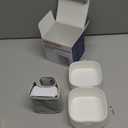 MMIZOO Wrist Blood Pressure Monitor Large LCD Display BP Machine Adjustable Cuff 5.31-7.68 inch Automatic 99x2 Sets Memory with Carrying Case for Home Use (W1681) (White)