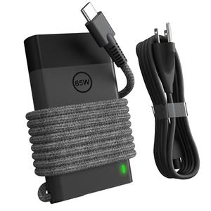 New Slim 65W Watt USB Type C Laptop Charger for HP Spectre X360, Envy X360, HP Computer Chromebook, EliteBook X360, Zbook, ProBook, Elite X2, Replacement for Fast Charging Travel AC Adapter Power Cord