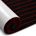 Fullfire EVA Foam Boat Flooring, Faux Teak Marine Boat Decking Sheet with Self-Adhesive Deck Carpet for Bass Boat Jon Boat Pontoon RV Kayak Floor 94" x 47"/35"/15"