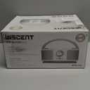 Portable CD Player Boombox with Bluetooth, FM Radio, Remote Control, USB Port and 3.5mm AUX Headphone Jack, Clear Stereo Sound, 4 Watts of Audio, AC/Battery Powered (White)