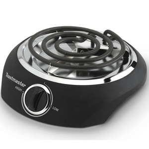 Toastmaster Single Burner with Coil Top, New, Model: TM-10SB